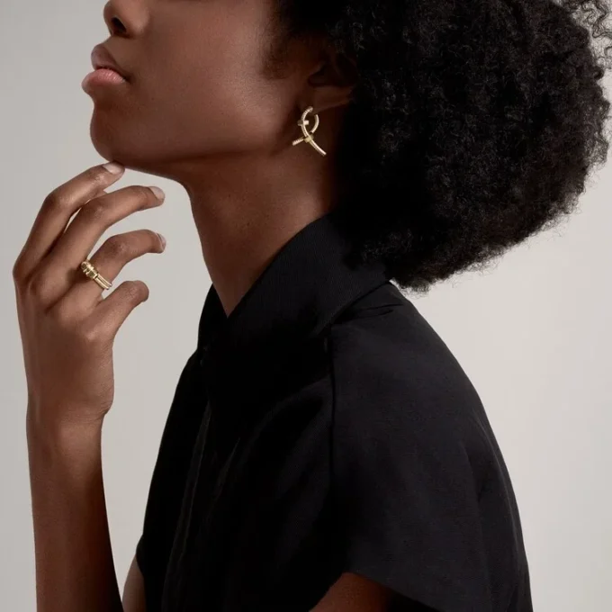 Ecrou De Cartier højre ørering – gult guld – Cartier Ecrou De Cartier højre ørering – gult guld – Cartier
