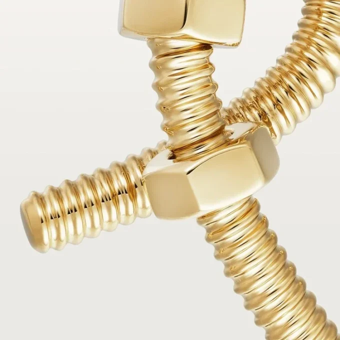 Ecrou De Cartier højre ørering – gult guld – Cartier Ecrou De Cartier højre ørering – gult guld – Cartier