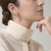 Ecrou De Cartier højre ørering – rosaguld, diamanter – Cartier Ecrou De Cartier højre ørering – rosaguld, diamanter – Cartier