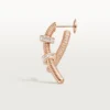 Ecrou De Cartier højre ørering – rosaguld, diamanter – Cartier Ecrou De Cartier højre ørering – rosaguld, diamanter – Cartier