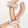 Ecrou De Cartier højre ørering – rosaguld, diamanter – Cartier Ecrou De Cartier højre ørering – rosaguld, diamanter – Cartier