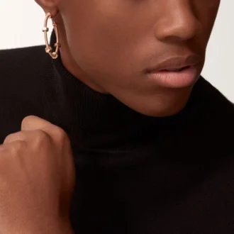 Ecrou De Cartier øreringe – rosa guld – Cartier