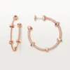 Ecrou De Cartier øreringe – rosa guld – Cartier Ecrou De Cartier øreringe – rosa guld – Cartier