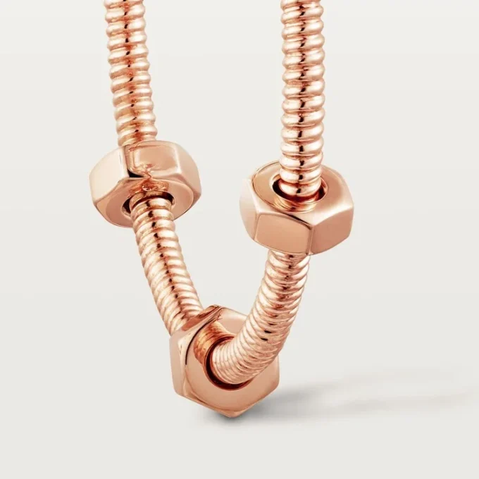 Ecrou De Cartier øreringe – rosa guld – Cartier Ecrou De Cartier øreringe – rosa guld – Cartier