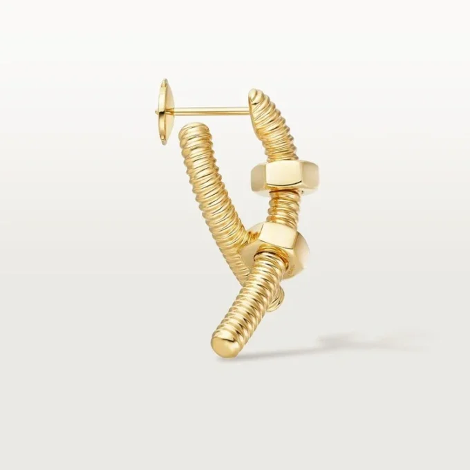 Ecrou De Cartier venstre ørering – Gult guld – Cartier Ecrou De Cartier venstre ørering – Gult guld – Cartier