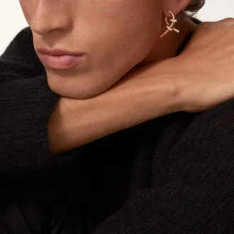 Ecrou De Cartier venstre ørering – rosaguld, diamanter – Cartier