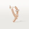 Ecrou De Cartier venstre ørering – rosaguld, diamanter – Cartier Ecrou De Cartier venstre ørering – rosaguld, diamanter – Cartier