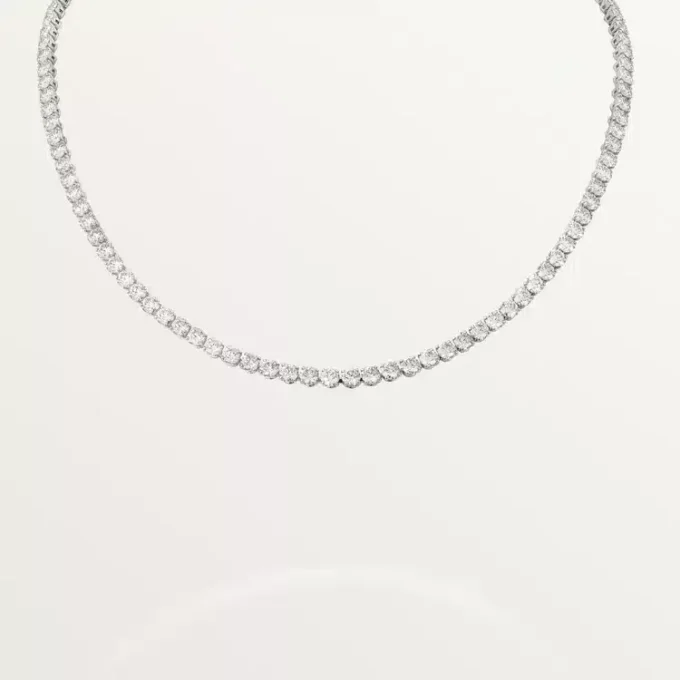Essential Lines halskæde – platin, diamanter – Cartier Essential Lines halskæde – platin, diamanter – Cartier