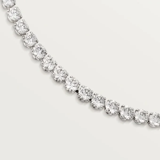 Essential Lines halskæde – platin, diamanter – Cartier Essential Lines halskæde – platin, diamanter – Cartier