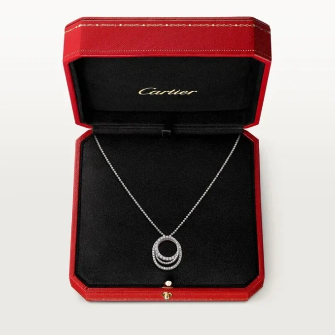 Etincelle De Cartier halskæde – hvidguld, diamanter – Cartier Etincelle De Cartier halskæde – hvidguld, diamanter – Cartier