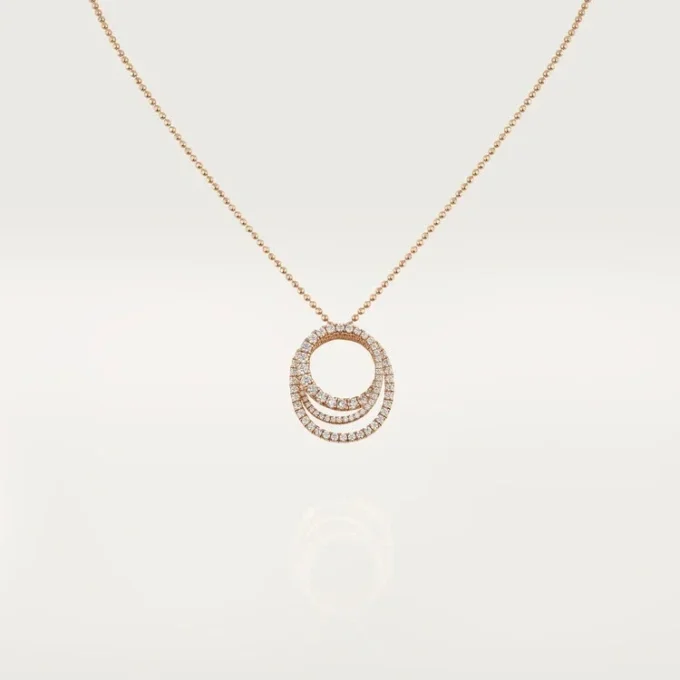 Etincelle De Cartier halskæde – Rosaguld, diamanter – Cartier Etincelle De Cartier halskæde – Rosaguld, diamanter – Cartier