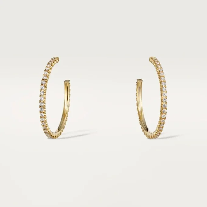 Etincelle De Cartier øreringe – Gult guld, diamanter – Cartier Etincelle De Cartier øreringe – Gult guld, diamanter – Cartier