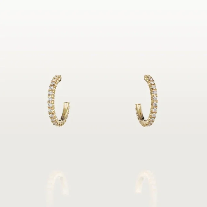 Etincelle De Cartier øreringe – Gult guld, diamanter – Cartier Etincelle De Cartier øreringe – Gult guld, diamanter – Cartier