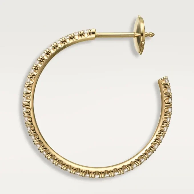 Etincelle De Cartier øreringe – Gult guld, diamanter – Cartier Etincelle De Cartier øreringe – Gult guld, diamanter – Cartier