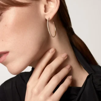 Etincelle De Cartier øreringe – Gult guld, diamanter – Cartier