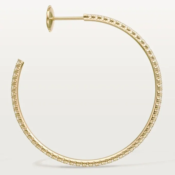 Etincelle De Cartier øreringe – Gult guld, diamanter – Cartier Etincelle De Cartier øreringe – Gult guld, diamanter – Cartier