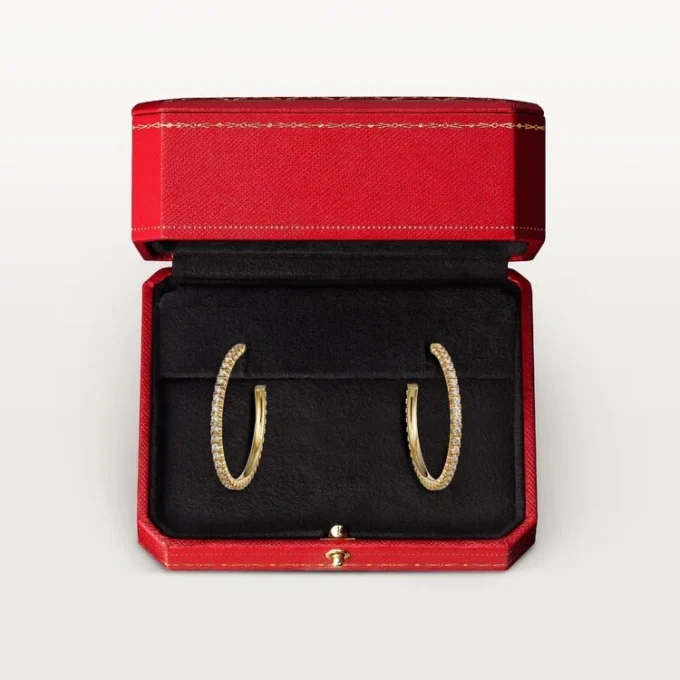 Etincelle De Cartier øreringe – Gult guld, diamanter – Cartier Etincelle De Cartier øreringe – Gult guld, diamanter – Cartier