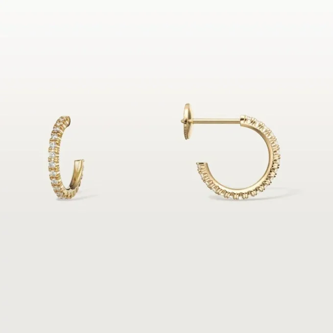 Etincelle De Cartier øreringe – Gult guld, diamanter – Cartier Etincelle De Cartier øreringe – Gult guld, diamanter – Cartier