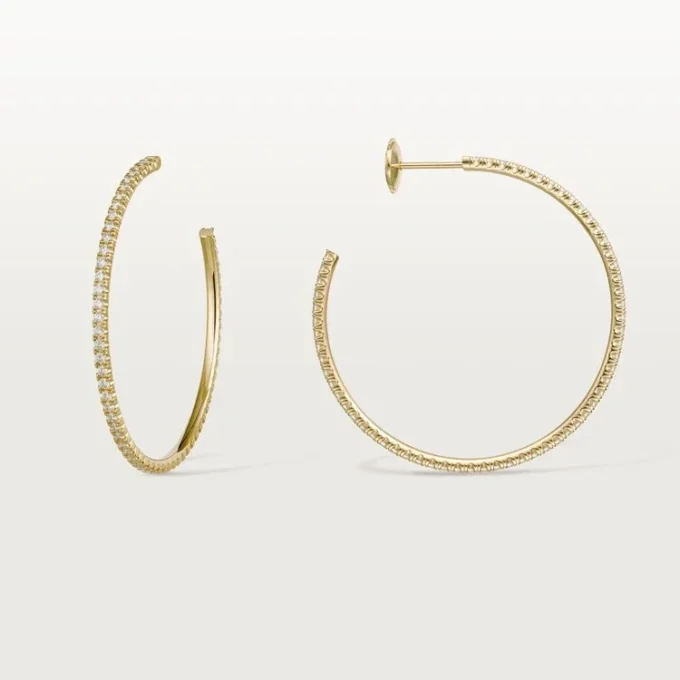 Etincelle De Cartier øreringe – Gult guld, diamanter – Cartier Etincelle De Cartier øreringe – Gult guld, diamanter – Cartier