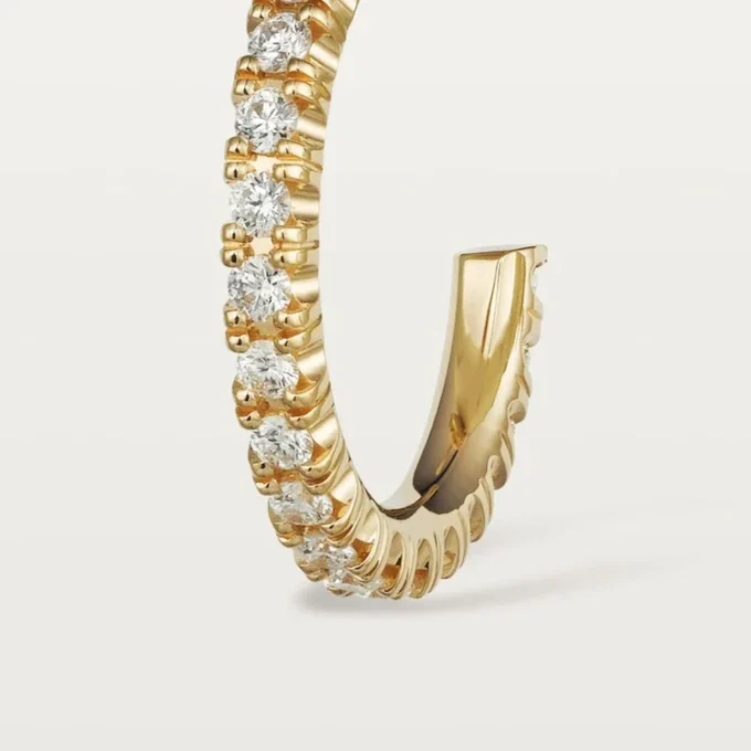 Etincelle De Cartier øreringe – Gult guld, diamanter – Cartier Etincelle De Cartier øreringe – Gult guld, diamanter – Cartier
