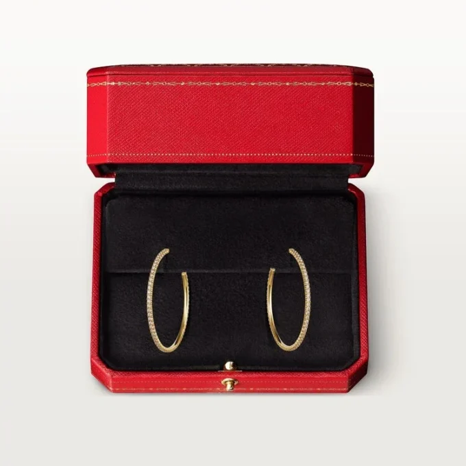 Etincelle De Cartier øreringe – Gult guld, diamanter – Cartier Etincelle De Cartier øreringe – Gult guld, diamanter – Cartier