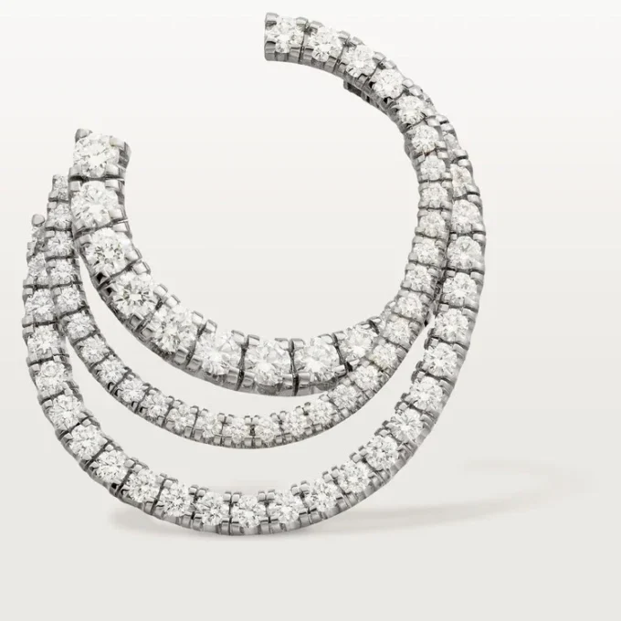 Etincelle De Cartier øreringe – hvidguld, diamanter – Cartier Etincelle De Cartier øreringe – hvidguld, diamanter – Cartier