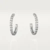 Etincelle De Cartier øreringe, lille model – hvidguld, diamanter – Cartier Etincelle De Cartier øreringe, lille model – hvidguld, diamanter – Cartier