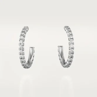 Etincelle De Cartier øreringe, lille model – hvidguld, diamanter – Cartier