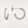 Etincelle De Cartier øreringe, lille model – hvidguld, diamanter – Cartier Etincelle De Cartier øreringe, lille model – hvidguld, diamanter – Cartier
