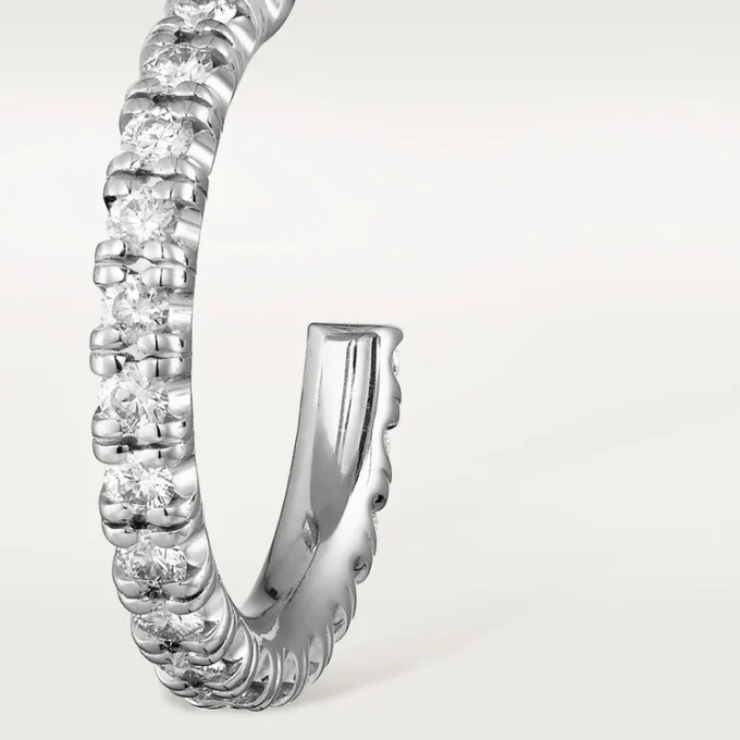 Etincelle De Cartier øreringe, lille model – hvidguld, diamanter – Cartier Etincelle De Cartier øreringe, lille model – hvidguld, diamanter – Cartier