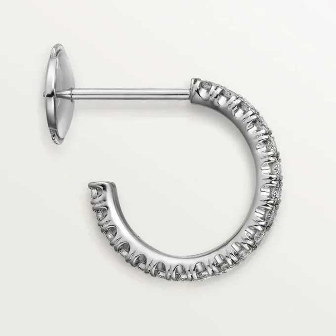 Etincelle De Cartier øreringe, lille model – hvidguld, diamanter – Cartier Etincelle De Cartier øreringe, lille model – hvidguld, diamanter – Cartier