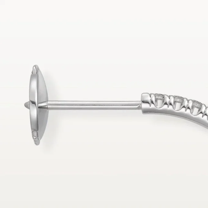 Etincelle De Cartier øreringe, mellemstor model – hvidguld, diamanter – Cartier Etincelle De Cartier øreringe, mellemstor model – hvidguld, diamanter – Cartier