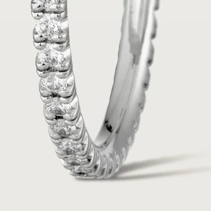 Etincelle De Cartier øreringe, mellemstor model – hvidguld, diamanter – Cartier Etincelle De Cartier øreringe, mellemstor model – hvidguld, diamanter – Cartier