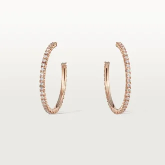 Etincelle De Cartier øreringe – rosa guld, diamanter – Cartier