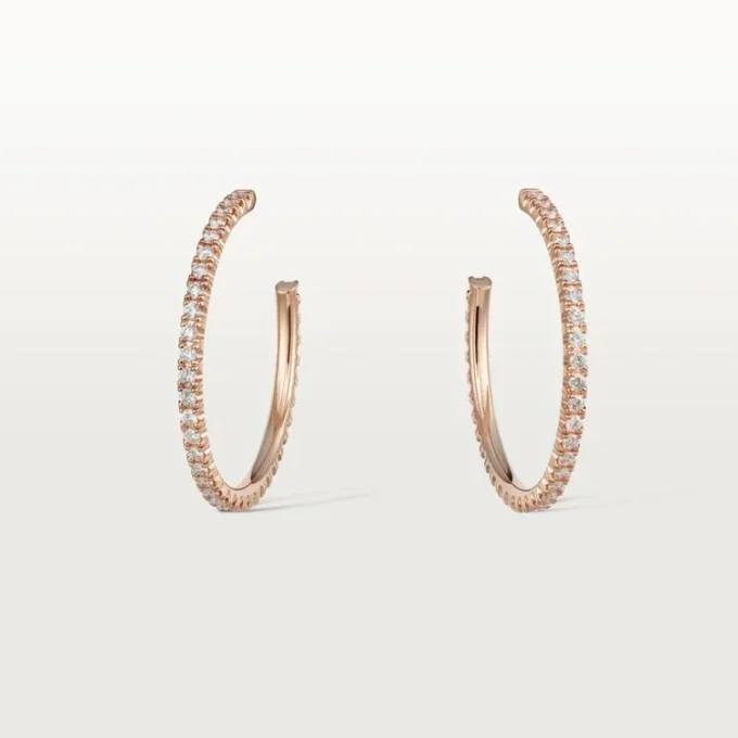 Etincelle De Cartier øreringe – rosa guld, diamanter – Cartier Etincelle De Cartier øreringe – rosa guld, diamanter – Cartier