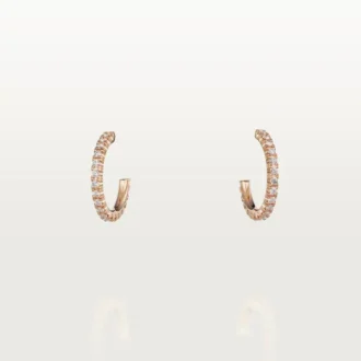 Etincelle De Cartier øreringe – Rosaguld, diamanter – Cartier