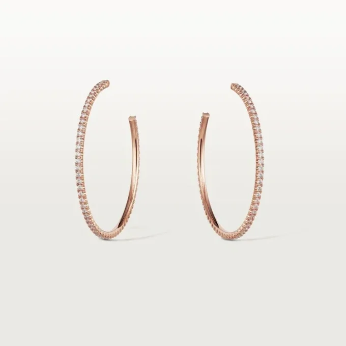 Etincelle De Cartier øreringe – Rosaguld, diamanter – Cartier Etincelle De Cartier øreringe – Rosaguld, diamanter – Cartier