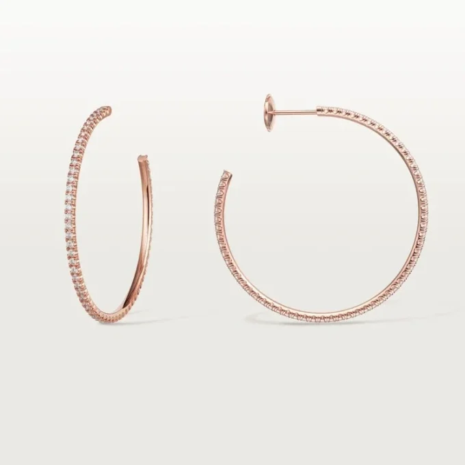 Etincelle De Cartier øreringe – Rosaguld, diamanter – Cartier Etincelle De Cartier øreringe – Rosaguld, diamanter – Cartier