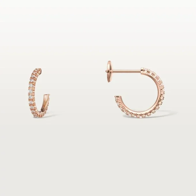Etincelle De Cartier øreringe – Rosaguld, diamanter – Cartier Etincelle De Cartier øreringe – Rosaguld, diamanter – Cartier