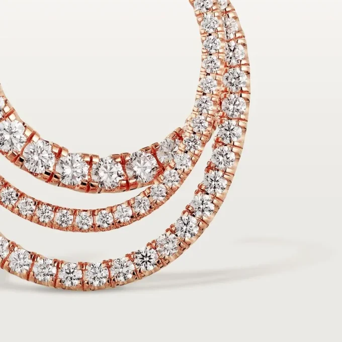 Etincelle De Cartier øreringe – Rosaguld, diamanter – Cartier Etincelle De Cartier øreringe – Rosaguld, diamanter – Cartier