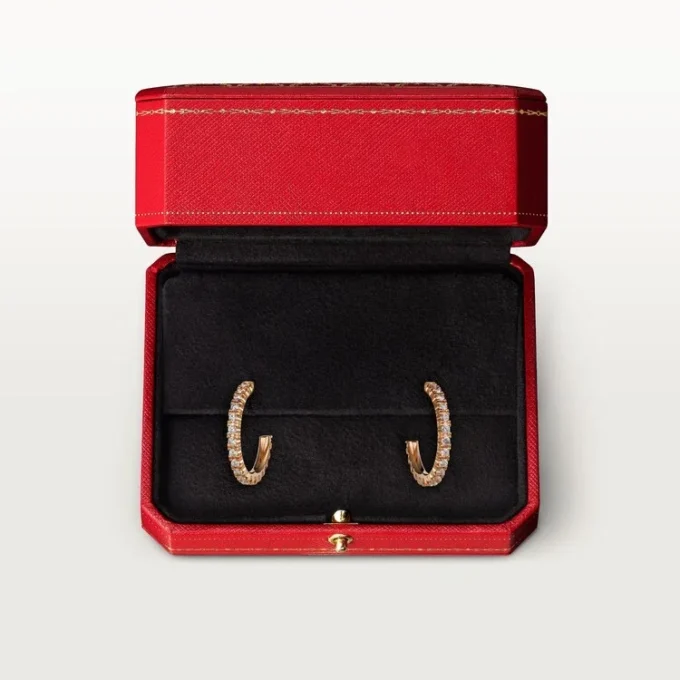 Etincelle De Cartier øreringe – Rosaguld, diamanter – Cartier Etincelle De Cartier øreringe – Rosaguld, diamanter – Cartier