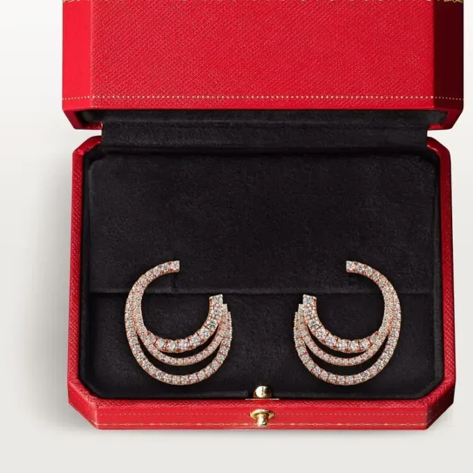 Etincelle De Cartier øreringe – Rosaguld, diamanter – Cartier Etincelle De Cartier øreringe – Rosaguld, diamanter – Cartier