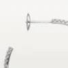 Etincelle De Cartier øreringe, stor model – hvidguld, diamanter – Cartier Etincelle De Cartier øreringe, stor model – hvidguld, diamanter – Cartier