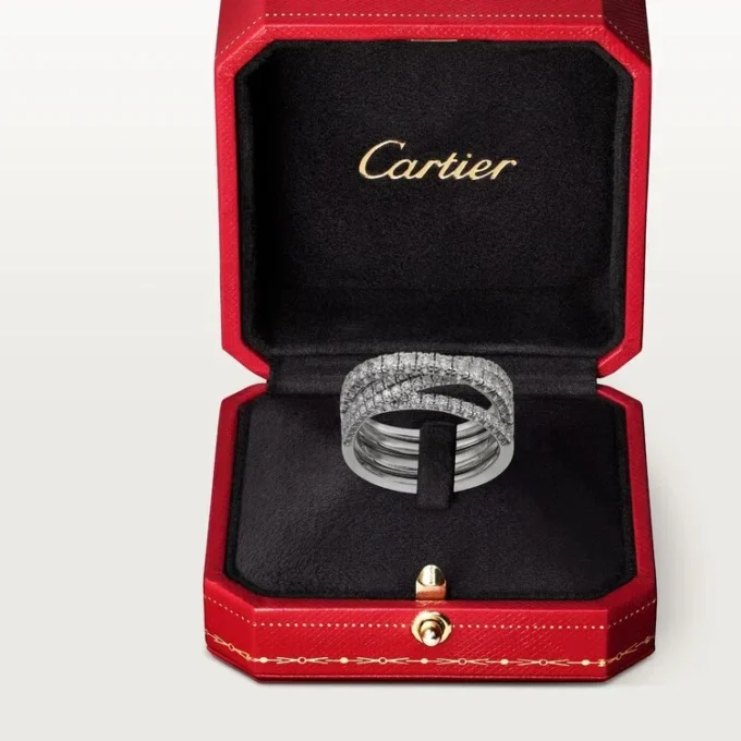 Etincelle De Cartier-ring – hvidguld, diamanter – Cartier Etincelle De Cartier-ring – hvidguld, diamanter – Cartier