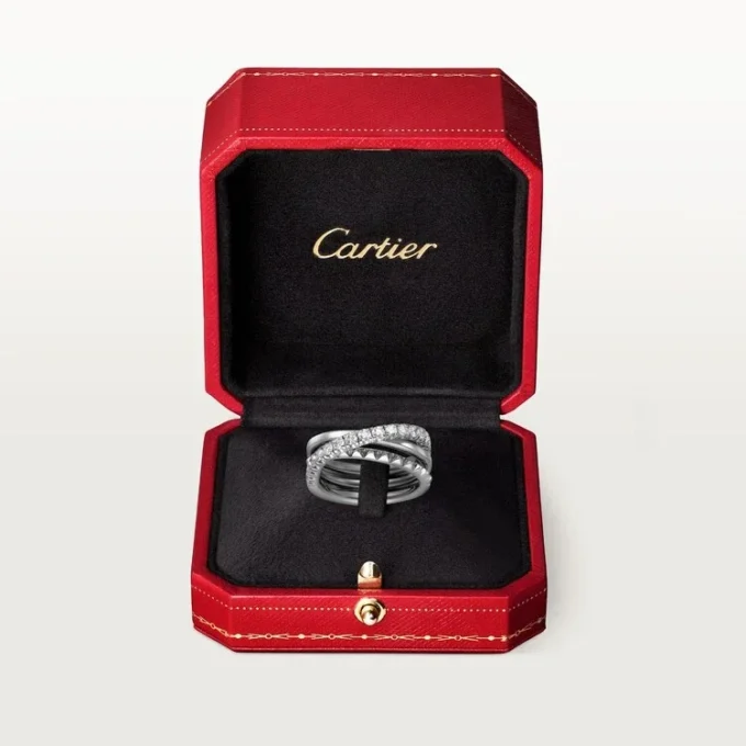 Etincelle De Cartier-ring – hvidguld, diamanter – Cartier Etincelle De Cartier-ring – hvidguld, diamanter – Cartier