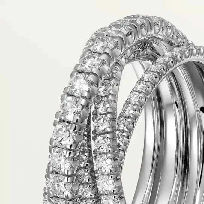 Etincelle De Cartier-ring – hvidguld, diamanter – Cartier Etincelle De Cartier-ring – hvidguld, diamanter – Cartier