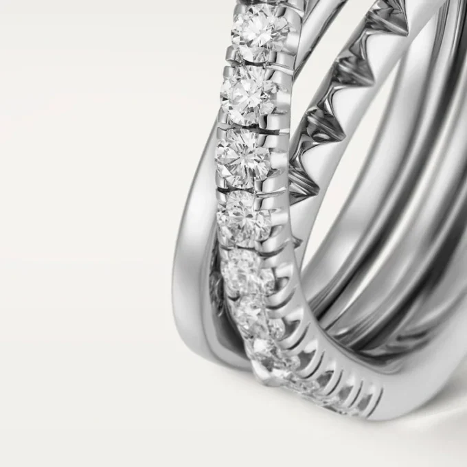 Etincelle De Cartier-ring – hvidguld, diamanter – Cartier Etincelle De Cartier-ring – hvidguld, diamanter – Cartier