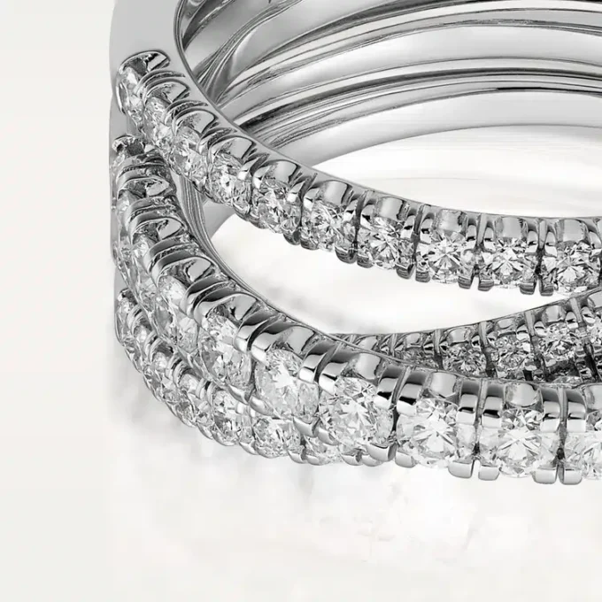 Etincelle De Cartier-ring – hvidguld, diamanter – Cartier Etincelle De Cartier-ring – hvidguld, diamanter – Cartier