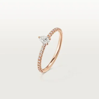Etincelle De Cartier-ring – rosa guld, diamanter – Cartier