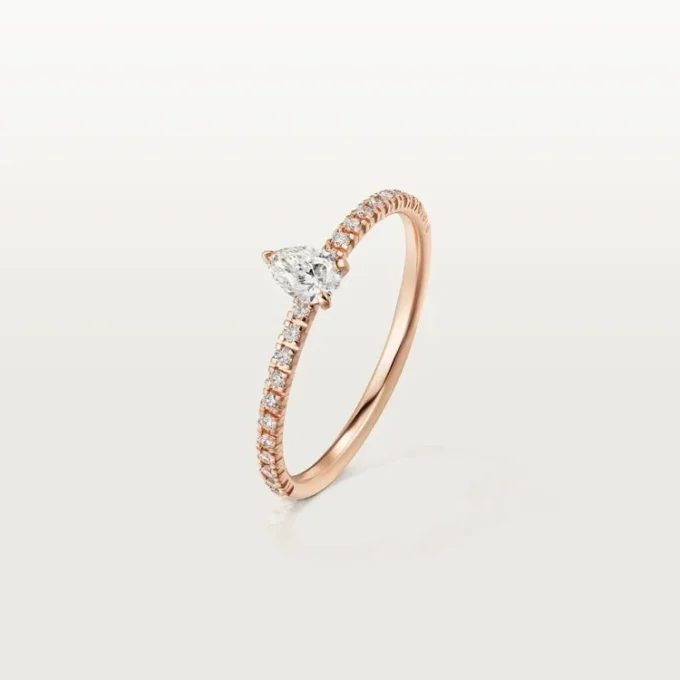 Etincelle De Cartier-ring – rosa guld, diamanter – Cartier Etincelle De Cartier-ring – rosa guld, diamanter – Cartier
